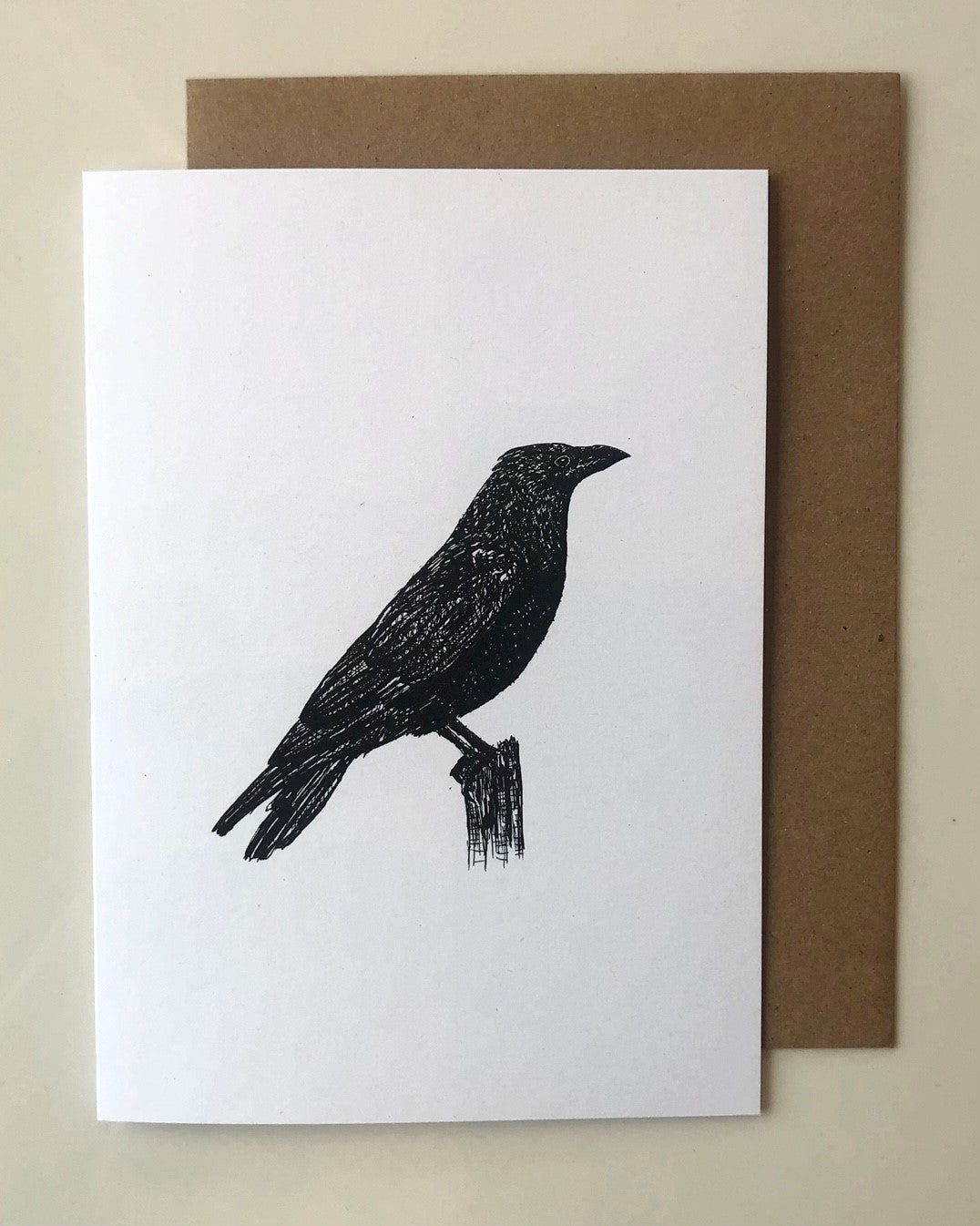 Carte corbeau