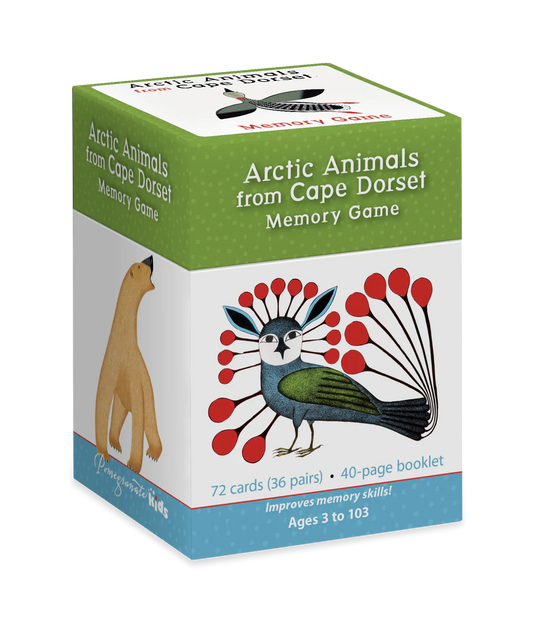Arctic Animals from Cape Dorset Memory Game