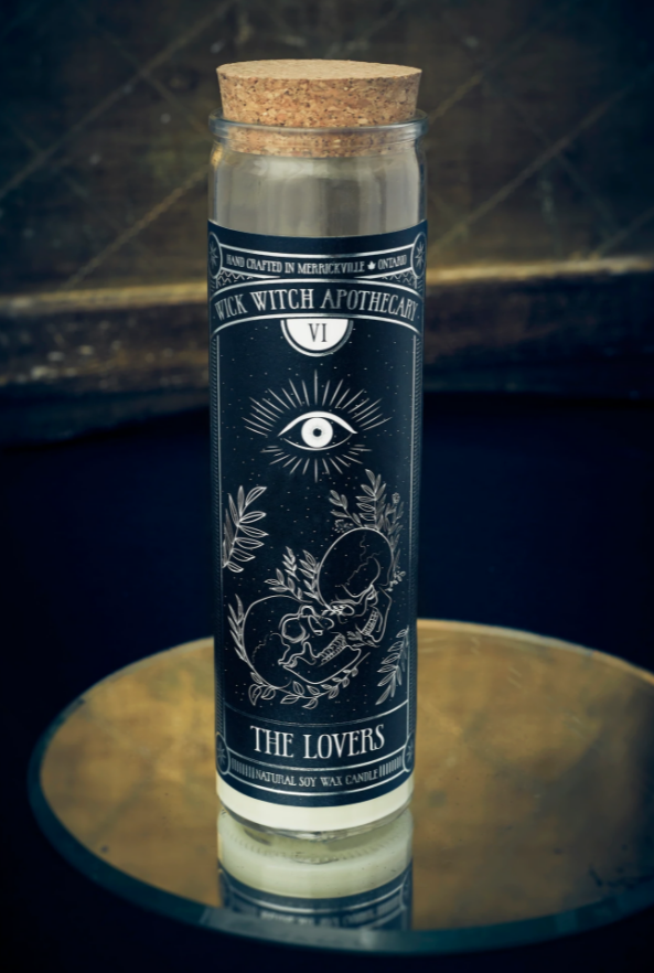 Wick Witch - The Lovers Tarot Candle