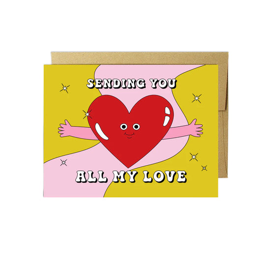 Sending you all my Love | Valentine's Day Card