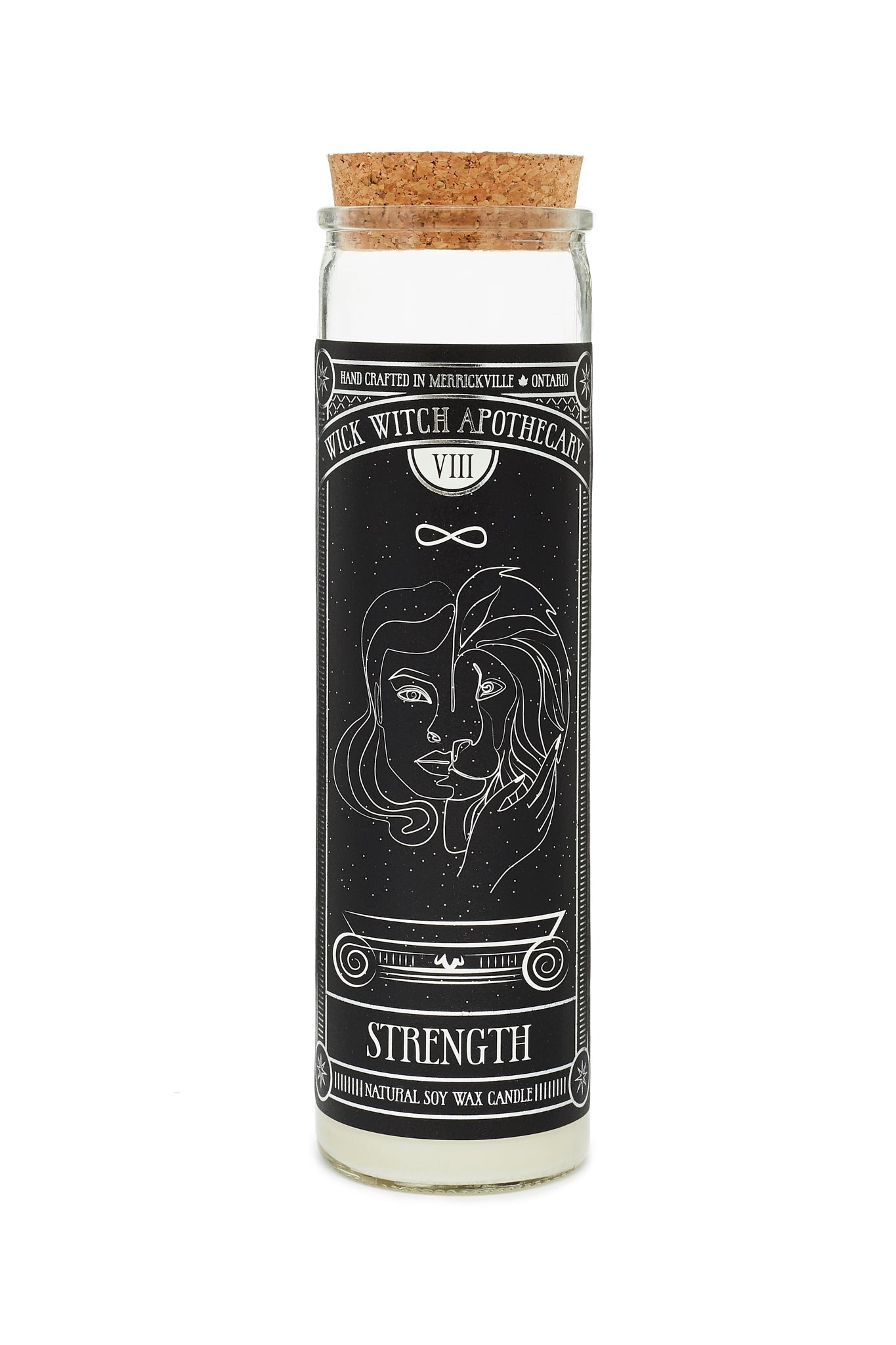 Wick Witch - Strength Tarot Candle