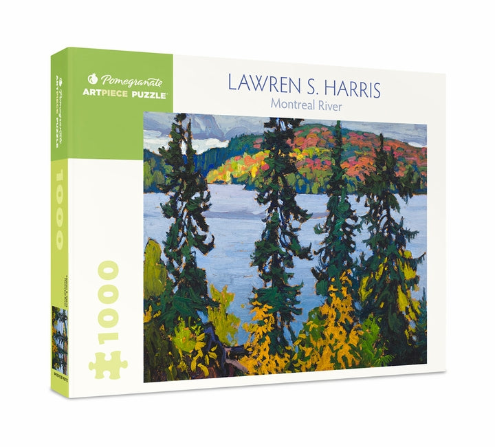 Lawren S. Harris - Montreal River Puzzle